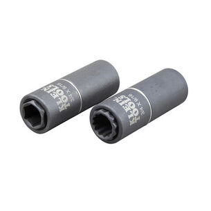 PRODUCTS | Klein Tools 2-In-1 12 Point 3/4 in./ 9/16 in. Impact Socket