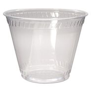 CUPS AND LIDS | Fabri-Kal Greenware 9 oz. Sugarcane Old Fashioned Cold Drink Cups - Clear (1000/Carton)