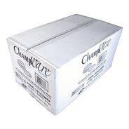 BOWLS AND PLATES | SCT 10 in. Diameter 3-Compartment ChampWare Molded Fiber Plate Tableware - White (500/Carton)