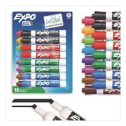 OFFICE AND OFFICE SUPPLIES | EXPO Broad Chisel Tip Low-Odor Dry-Erase Marker- Assorted Colors (16/Set)