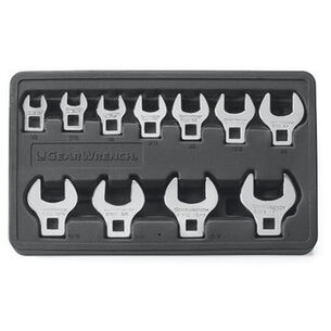 CROWFOOT WRENCHES | GearWrench 11-Piece 3/8 in. Drive SAE Crowfoot Non-Ratcheting Wrench Set
