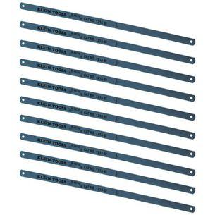 BLADES | Klein Tools 10-Piece 12 in. 18 TPI Bi-Metal Blade Set