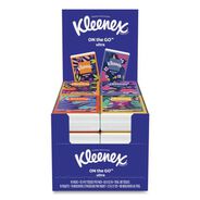 PRODUCTS | Kleenex 54635 3-Ply On The Go Packs Facial Tissues - White (10/Pouch, 16 Pouches/Pack, 6 Packs/Carton)