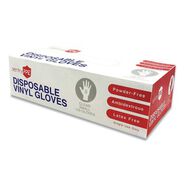 PRODUCTS | GN1 Disposable Vinyl Gloves - Clear, Small (100/Box, 10 Boxes/Carton)