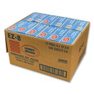 FOOD SERVICE | Handy Wacks EZ8 10.75 in. x 8 in. Interfolded Dry Waxed Paper Deli Sheets (12/Carton)