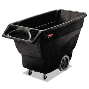 PRODUCTS | Rubbermaid Commercial 151 gal. 600 lbs. Capacity Plastic Structural Foam Tilt Truck - Black