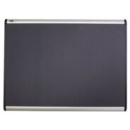 OFFICE AND OFFICE SUPPLIES | Quartet Prestige Plus 72 in. x 48 in. Magnetic Fabric Bulletin Board - Gray/Silver