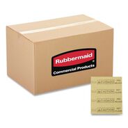 SAFETY EQUIPMENT | Rubbermaid Commercial 16.5 in. x 20 in. 16 oz. Caution Wet Floor Over-the-Spill Pad (22 Sheets/Pack)