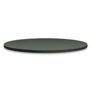 OFFICE DESKS AND WORKSTATIONS | HON Between 36 in. Round Table Top - Steel Mesh/Charcoal