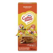 TABLETOP AND SERVEWARE | Coffee-Mate 11001207 0.38 oz Liquid Coffee Creamer Mini Cups - Hazelnut (50/Box)