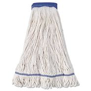 MOPS | Boardwalk 5 in. Super Loop Cotton/Synthetic Fiber Wet Mop Head - X-Large, White (12/Carton)