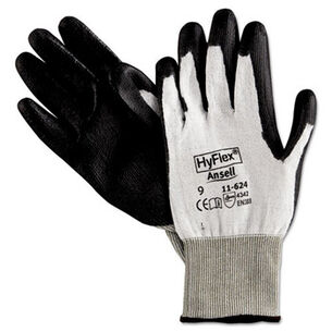  | AnsellPro HyFlex Dyneema Cut-Protection Gloves - Size 9, Gray (12-Pairs)