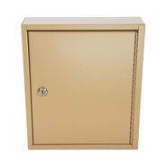 PRODUCTS | CONTROLTEK 10.63 in. x 3 in. x 12.13 in. 60-Key Metal Lockable Key Cabinet - Sand