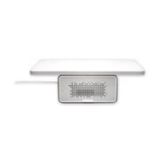 MONITOR STANDS | Kensington FreshView Wellness 22.5 in. x 11.5 in. x 5.4 in. Supports 200 lbs. Monitor Stand with Air Purifier, For 27-in Monitors - White