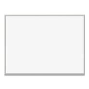 CLEANING AND SANITATION | U Brands 072U00-01 48 in. x 36 in. Magnetic Dry Erase Board - White Surface/Satin Aluminum Frame