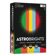 PRODUCTS | Astrobrights 8.5 in. x 11 in. 65 lbs. Cover Weight Color Cardstock -"Eco" Assortment - Assorted (250/Pack)