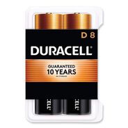 BATTERY CHARGERS | Duracell CopperTop Alkaline D Batteries (8/Pack)