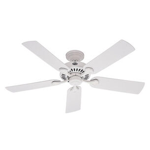  | Factory Reconditioned Hunter 44 in. White Outdoor Ceiling Fan