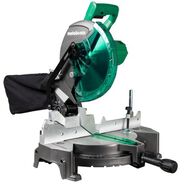 MITER SAWS | Metabo HPT C10FCGSM 15 Amp Single Bevel 10 in. Corded Compound Miter Saw
