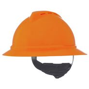 PRODUCTS | MSA V-Gard 500 Hi-Viz Fas-Trac III 4-Point Vented Hat - Orange