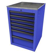 JOBSITE STORAGE | Homak RS Pro 22 in. 7-Drawer Side Cabinet - Blue