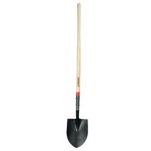 SHOVELS AND TROWELS | Union Tools 8.875 in. x 12 in. Blade Round Point Shovel with 48 in. Straight Steel White Ash Handle
