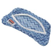 PRODUCTS | Rubbermaid Commercial HYGEN 8 in. x 8 in. HYGEN Flexi Frame Microfiber Damp Mop Covers - Blue