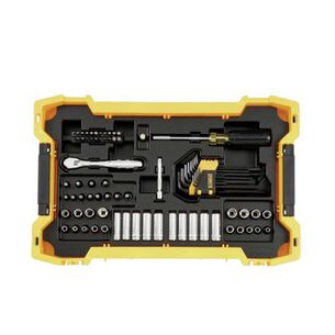HAND TOOL SETS | Dewalt DWMT45402 131-Piece 1/4 in. and 3/8 in. Mechanic Tool Set with Tough System 2.0 Tray and Lid
