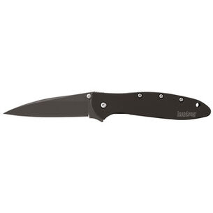  | Kershaw Knives 3-1/2 in. Serrated Leek Assisted Folding Knife (Black)