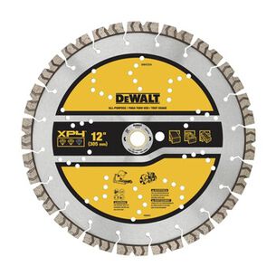 POWER TOOL ACCESSORIES | Dewalt 12 in. XP4 All-Purpose Segmented Diamond Blade