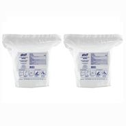 HAND WIPES | PURELL 9118-02 1200-Piece/Refill Pouch 2 Refills/Carton 6 in x 8 in Hand Sanitizing Wipes - White, Fresh Citrus