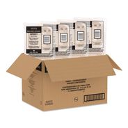FOOD TRAYS CONTAINERS LIDS | Dart 6.12 in. x 5.87 in. x 3.1 in. ProPlanet Seal Compostable Molded Fiber Hinged Trays - Natural (500/Carton)