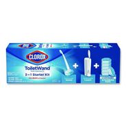 DRAIN CLEANING | Clorox ToiletWand Disposable Toilet Cleaning System with Caddy and Refills - White (1-Kit)