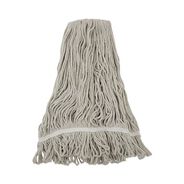 MOPS | Boardwalk No. 32 Loop Web/Tailband Value Standard Cotton Mop Head - White (12/Carton)