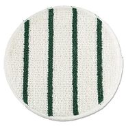CARPET CLEANERS | Rubbermaid Commercial 19 in. Diameter Low Profile Scrub-Strip Carpet Bonnet - White/Green