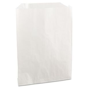 PRODUCTS | Bagcraft Grease-Resistant 6 in. x 7.25 in. Single-Serve Bags - White (2000/Carton)