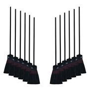 BROOMS | Boardwalk 54 in. Wood Handle Maid Broom with Plastic Bristles (1 Dozen)