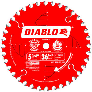  | Diablo 5-3/8 in. 36 Tooth Finishing Saw Blade