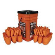 PRODUCTS | Quick Dam Indoor Bucket Kit, (1) Bucket, (10) 4 ft Water Dams, (6) 10 ft Water Dams