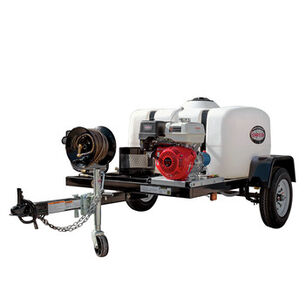 PRESSURE WASHERS | Simpson 95002 Trailer 4200 PSI 4.0 GPM Cold Water Mobile Washing System Powered by HONDA