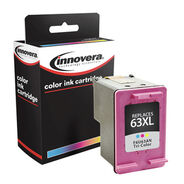 OFFICE AND OFFICE SUPPLIES | Factory Reconditioned Innovera IVR63XLTRI 330 Page-Yield Remanufactured High-Yield Ink Replacement for 63XL (F6U63AN) - Tri-Color