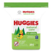 PRODUCTS | Kimberly-Clark Natural Care 3.88 in. x 6.6 in. 1-Ply Sensitive Baby Wipes - Unscented White (552/Carton)