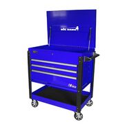 UTILITY CARTS | Homak BIG DAWG 43 in. 3-Drawer Service Cart - Blue