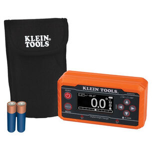 HAND TOOLS | Klein Tools 4.57 in. x 1.36 in. x 2.48 in. Programmable Angles Digital Level with 2 Batteries (AA)