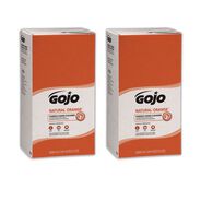 CLEANING AND SANITATION | GOJO Industries 5000 mL NATURAL ORANGE Pumice Hand Cleaner Refill - Citrus Scent (2/Carton)