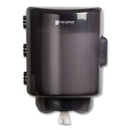 PAPER TOWEL HOLDERS | San Jamar 10.75 in. x 10.25 in. x 13.25 in. Adjustable Center Pull Towel Dispenser - Black Pearl