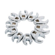 CROWFOOT WRENCHES | Sunex 10-Piece 3/8 in. Drive Metric Flare Nut Crowfoot Wrench Set