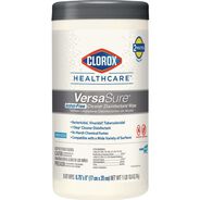 PRODUCTS | Clorox Healthcare VersaSure 6.75 in. x 8 in. 1-Ply Cleaner Disinfectant Wipes - Original Scent White