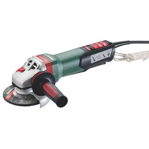 FREE GIFT WITH PURCHASE | Metabo WEPBA 19-125 Q DS M-BRUSH 120V 14.5 Amp 5 in. Corded Brake Angle Grinder with Brake System