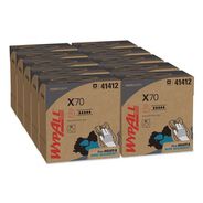 CLEANING AND SANITATION | WypAll X70 9-1/10 in. x 16-4/5 in. Cloths - Blue (100/Box 10 Boxes/Carton)